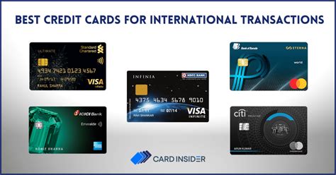 best card for overseas transactions.